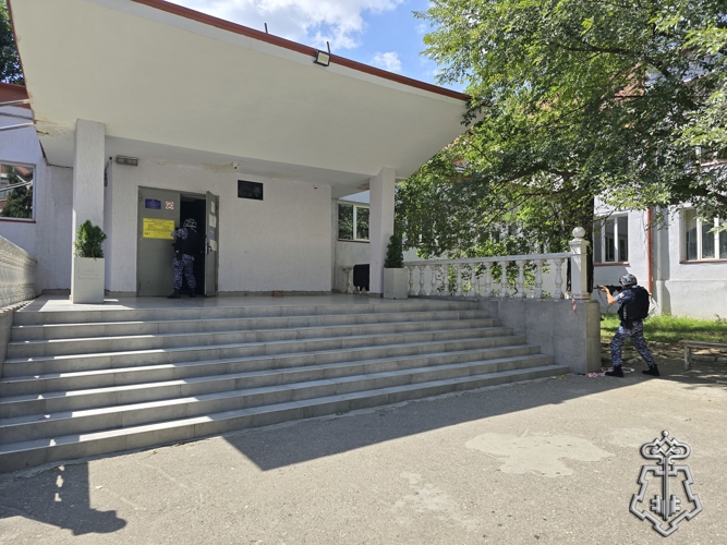 В Дагестане росгвардейцы приняли участие во всероссийских антитеррористических учениях