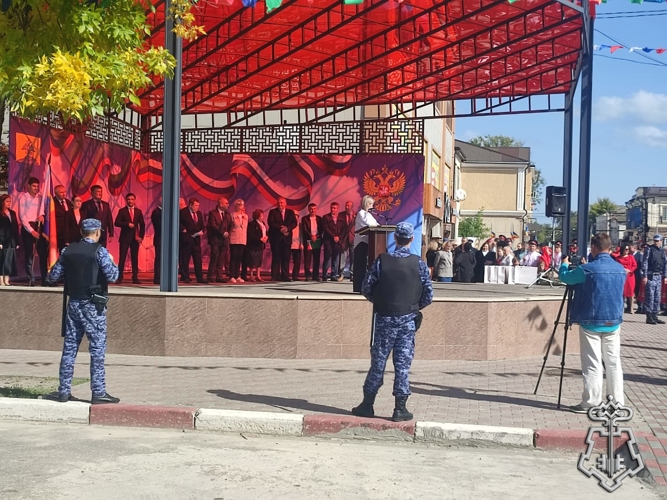 Росгвардейцы обеспечили правопорядок на праздновании Дня города Кизляра