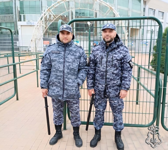 Росгвардия обеспечила безопасность футбольного матча Кубка России в Дагестане