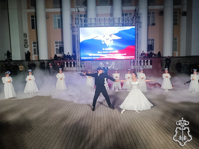 В Дагестане Росгвардейцы приняли участие в памятном мероприятии