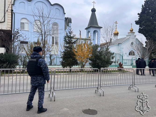 Росгвардейцы обеспечили безопасность во время новогодних и рождественских праздников в Дагестане