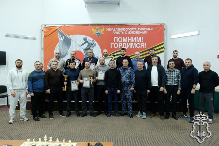 Лучшие шахматисты среди росгвардейцев определились в Дагестане