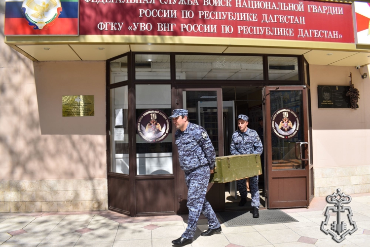 В Дагестане прошло пожарно-тактическое занятие Росгвардии и МЧС (видео)