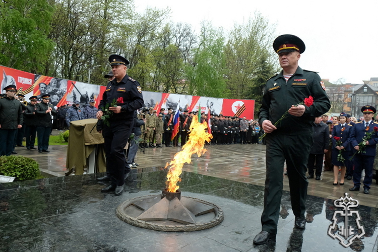 Представители Росгвардии в Дагестане стали участниками акции «Вахта памяти»