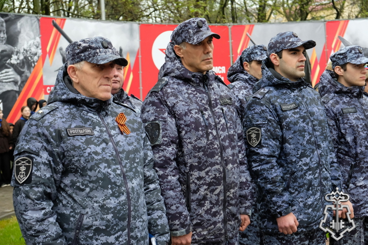 Представители Росгвардии в Дагестане стали участниками акции «Вахта памяти»