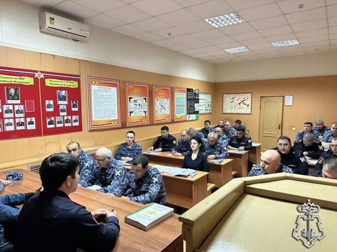 В Дагестане росгвардейцы встретились с участником ликвидации последствий чернобыльской катастрофы