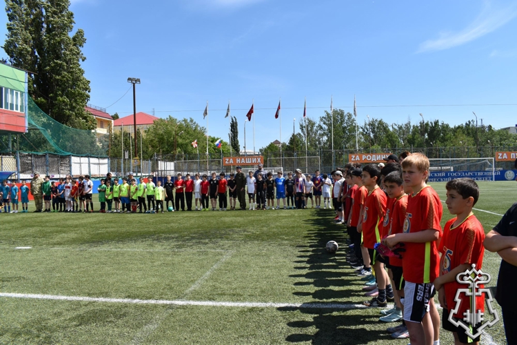 Чемпионат по футболу среди учащихся профильных классов Росгвардии прошел в Дагестане (видео)