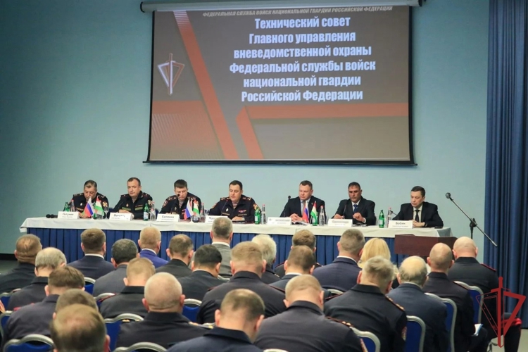 Начальник Управления вневедомственной охраны Управления Росгвардии по Республике Дагестан принял участие в заседании Технического совета ГУВО Росгвардии