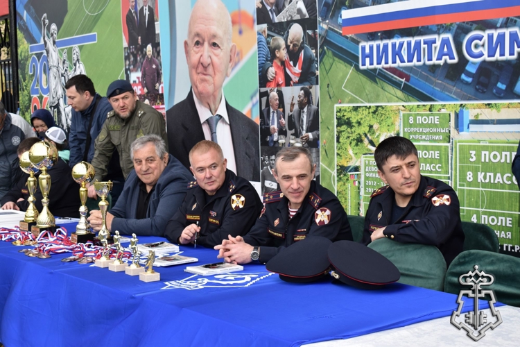 Чемпионат по футболу среди учащихся профильных классов Росгвардии прошел в Дагестане (видео)