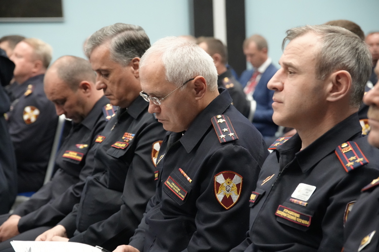 Начальник Управления вневедомственной охраны Управления Росгвардии по Республике Дагестан принял участие в заседании Технического совета ГУВО Росгвардии