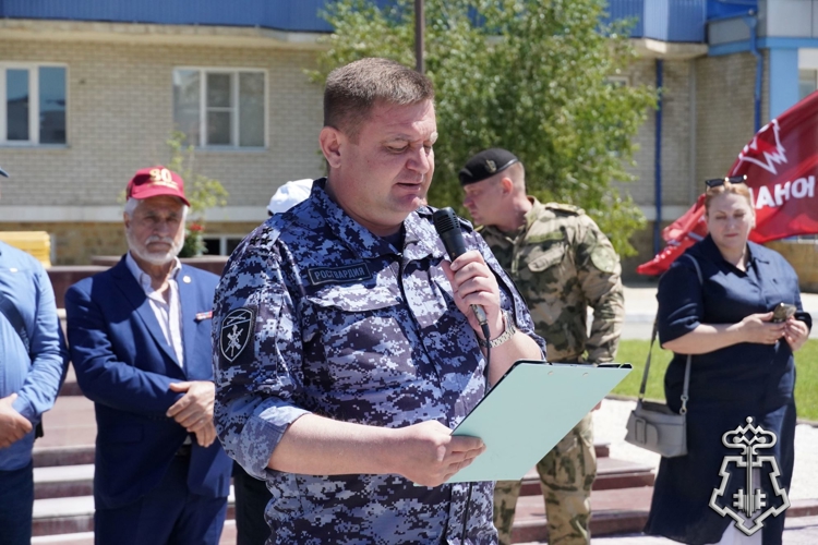 На базе спецподразделений Управления Росгвардии по Республике Дагестан прошла военно-спортивная игра «Победа»