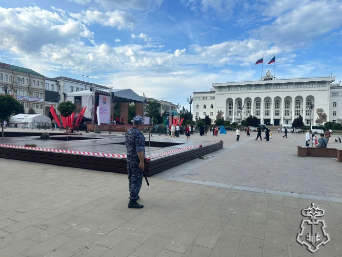 Росгвардия обеспечила правопорядок во время проведения XXIV Международного фестиваля фольклора и традиционной культуры «Горцы» в Дагестане