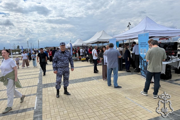 В Дагестане росгвардейцы обеспечили безопасность на молодежном форуме «Каспий»