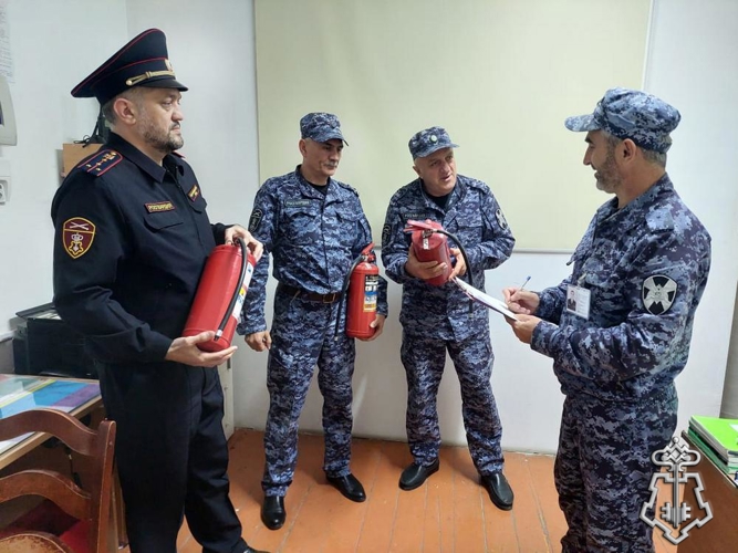 Росгвардия в Дагестане завершила подготовку к осеннезимнему пожароопасному периоду