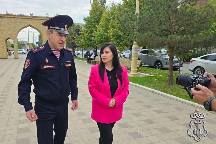 Руководитель вневедомственной охраны региона стал гостем телепередачи «Служа Родине» на дагестанском телевидении