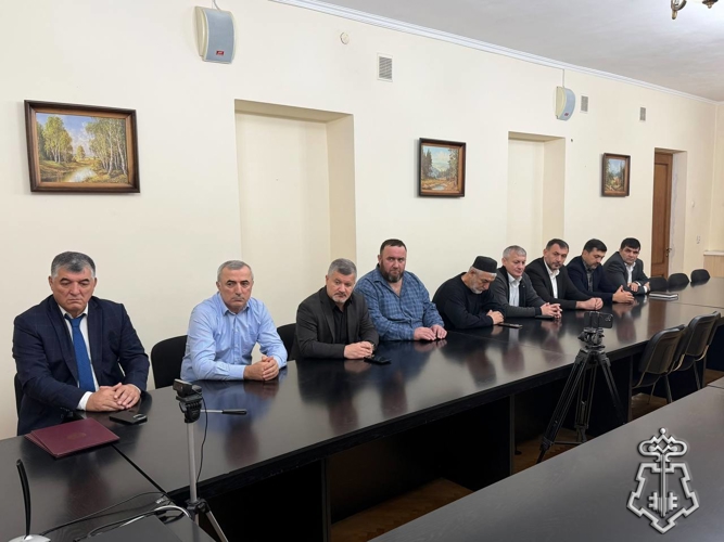 В Избербаше поздравили сотрудников вневедомственной охраны Росгвардии с профессиональным праздником